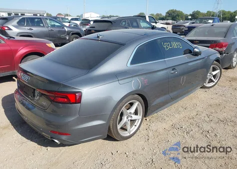 2018 Audi A5 2.0T Premium из США, поврежденный, VIN WAUTNAF52JA091630